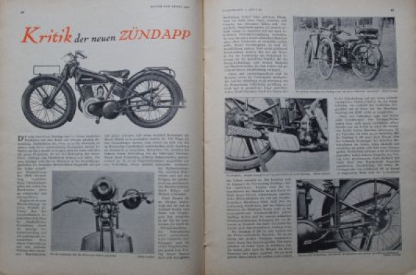 "Motor & Sport" Motor-Magazine Poessneck 1928 Exhibition Issue (7240)